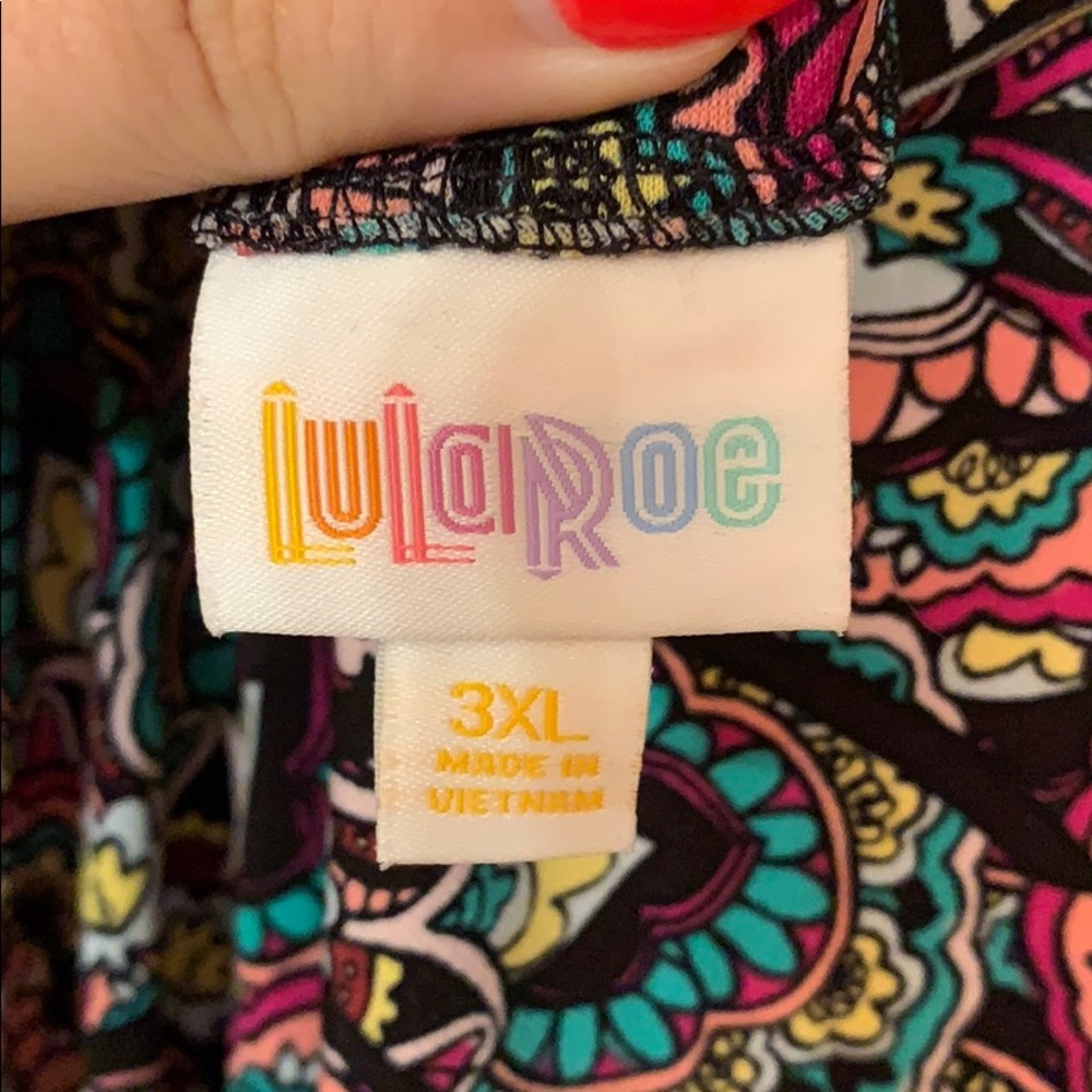 Lularoe Azure Skirt - Picture 4 of 5